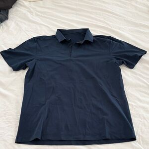 Lululemon Athletica Dark Blue Polo Shirt